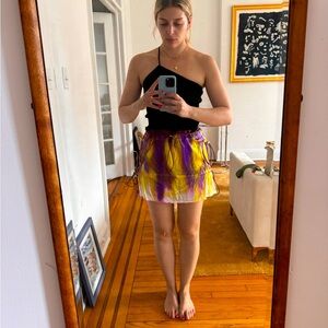 Leo silk skirt/shirt